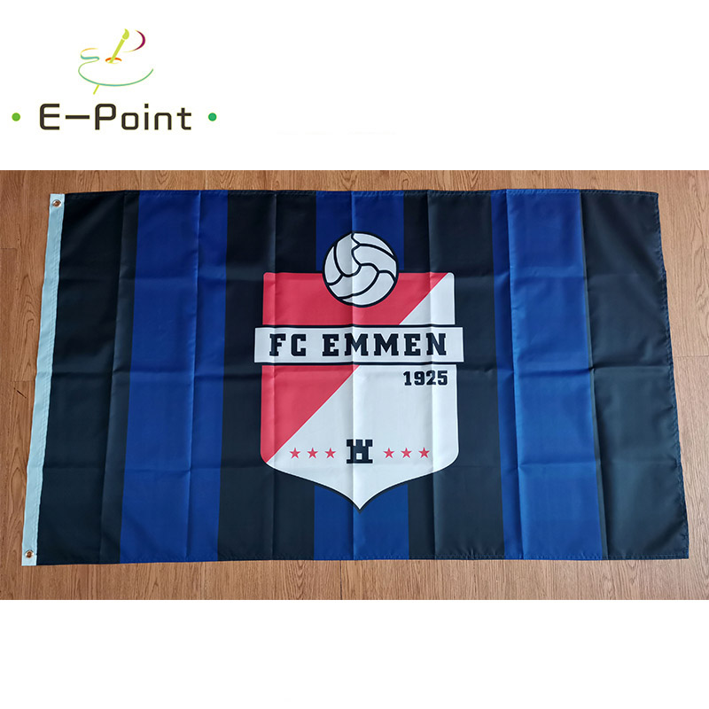 

Flag of Netherlands Football Club FC Emmen 3*5ft (90cm*150cm) Polyester flag Banner decoration flying home & garden flag Festive gifts