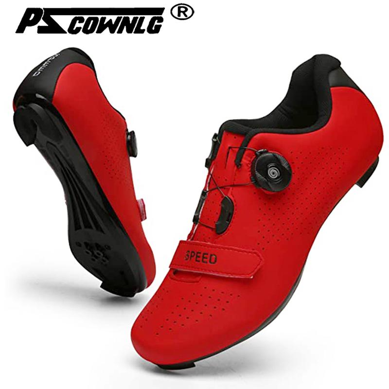 

Cycling Footwear MTB Shoes Men Sport Route Cleats Road Bike Speed Flat Sneaker Racing Women Bicycle Mountain Spd Biking, See chart