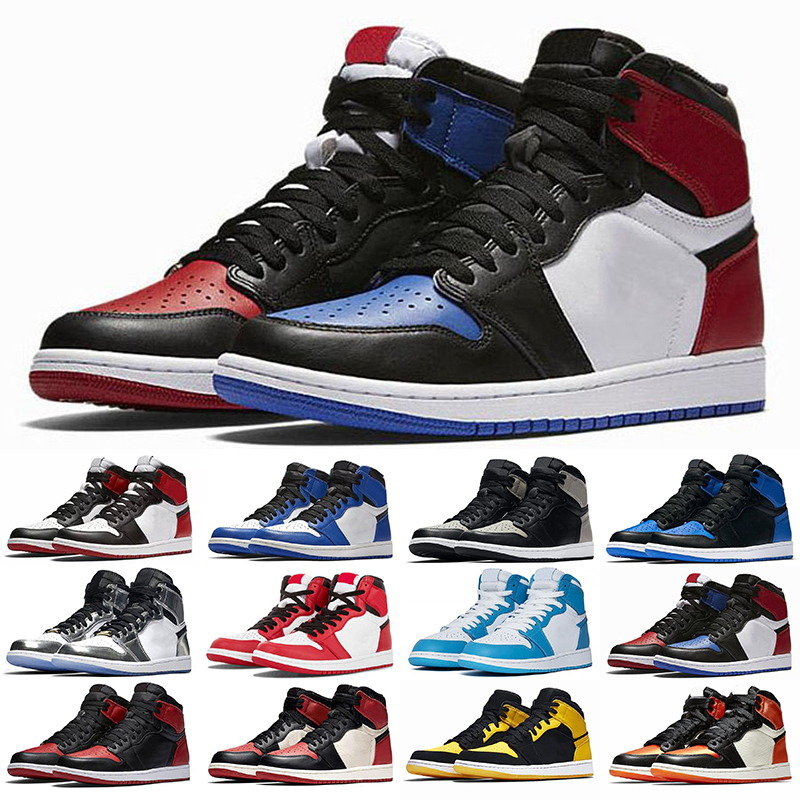 

Jumpman 1 Basketball shoe OG High Running shoes UNC Mens Homage To Home Royal Blue Men Sport Sneakers Trainers 36-46, As photo 1