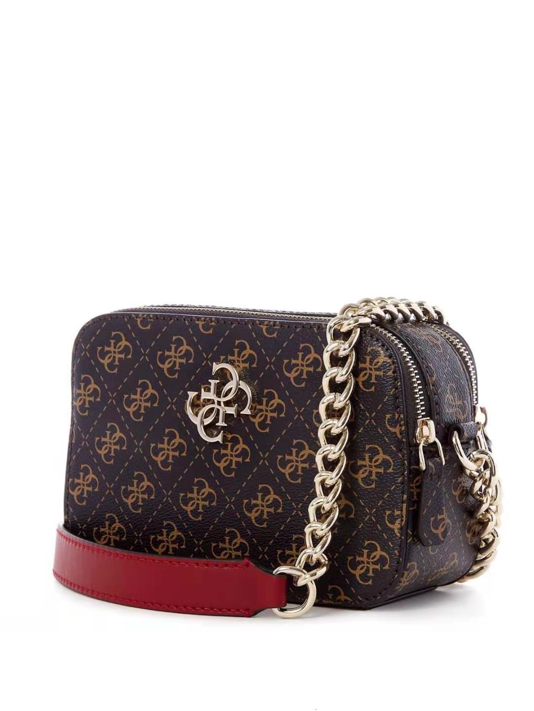 

2021 Gues New Old Flower Camera Chain Single Shoulder Oblique Span Small Square Bag