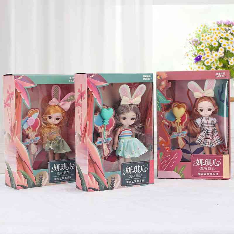 

BJD Dress Up Doll Set toys hand gift