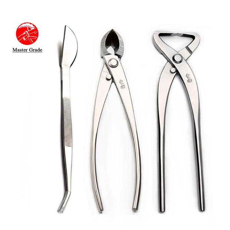 

3 PCS Bonsai tool Set JTTK-08 Trunk Splitter / Branch Cutter / Bonsai Tweezers Master Grade Tools Excellent Quailty