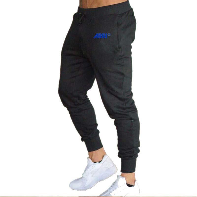 

Men's Pants 2021 Film Broadcast Camera Arri Printing Jogging Sport Running Fitness Joggers Trackpants Slim Fit Casual Sweatpants, Black