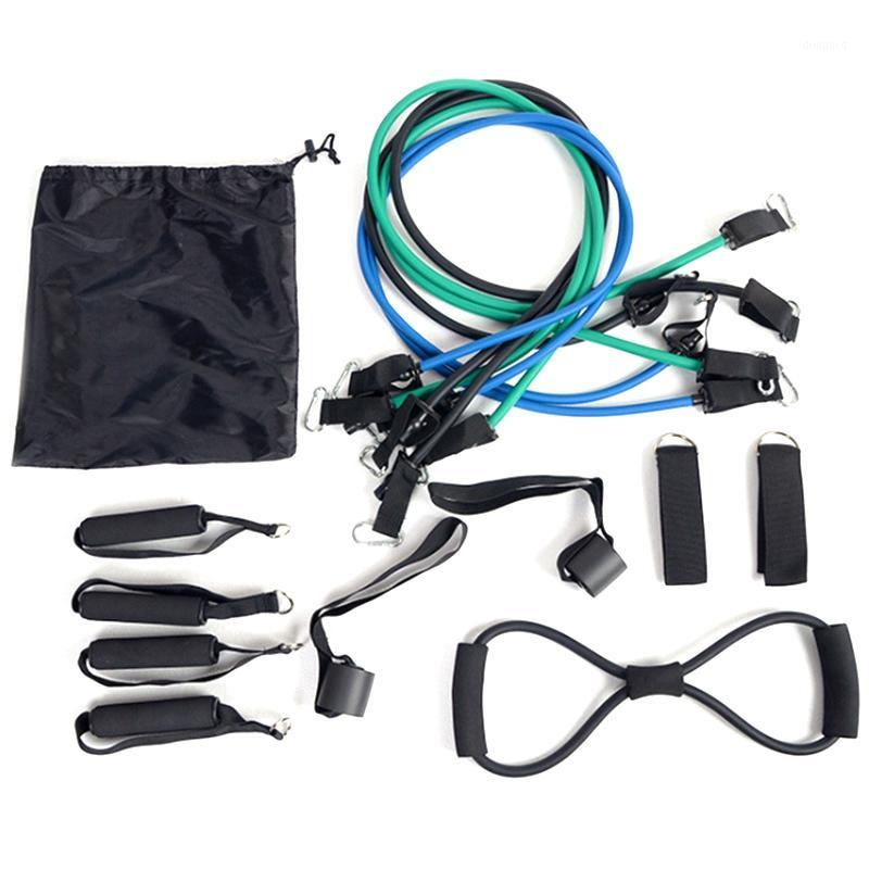 

15 Pcs Resistance Band Suit Yoga Expander Fitness Exercise Rubber Tube Elastic Band Home Training1