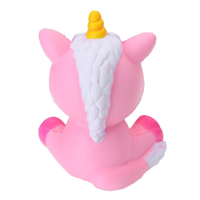 

Squishy pegasus 15CM Jumbo Slow Rising Soft horse Oversize Phone Squeeze toys Pendant Anti Stress Kid Cartoon hot Decompression Toy CCF5626