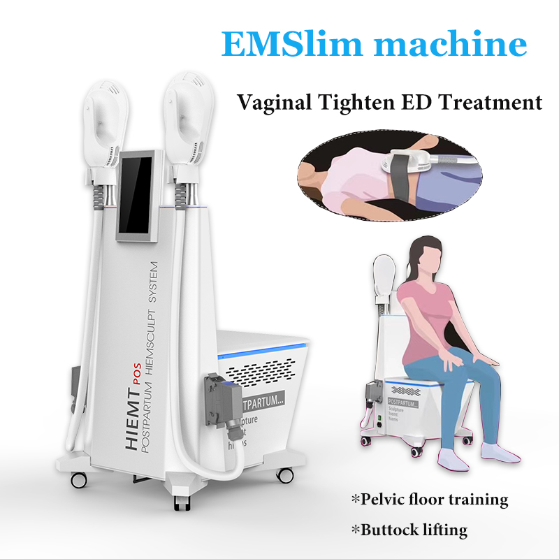 

Instant Figure Slimming Full Body sculpting Machine Hiemt Electromagnetic Cellulite Treating Muscle Stimulator EMSlim Non-invasive Fat Melting equipment