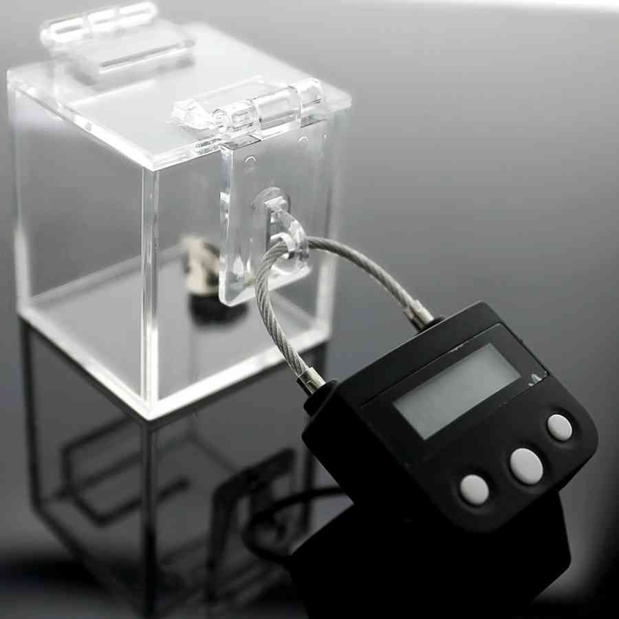 

The Chastity Device Key Box Safe key holder keyholder Safe Game with Acrylic sexy box 210722