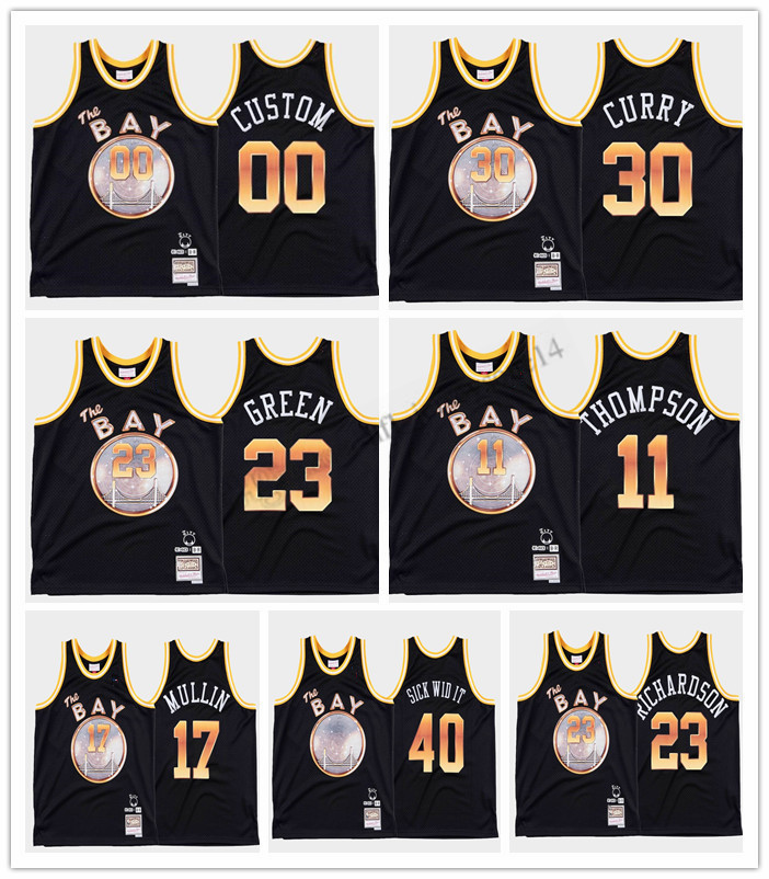 

Custom Mens women youth E-40 X Golden StateWarriors40 Sick Wid It 23 JasonRichardson 17 Chris Mullin 30 StephenCurry Limited EditionJersey