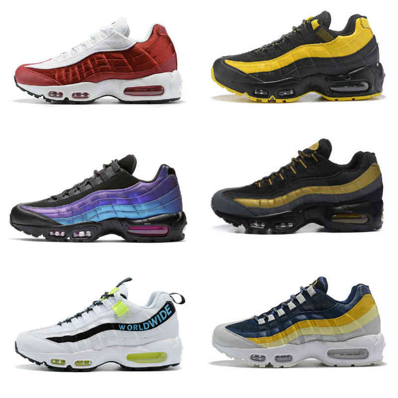 

Top Quality 95 Running Shoes Yin Yang OG Airs Solar Triple Black Worldwide Seahawks Particle Grey Neon 95s Laser Fuchsia Red Men Women Sports Sneakers Trainers J18, Please contact us