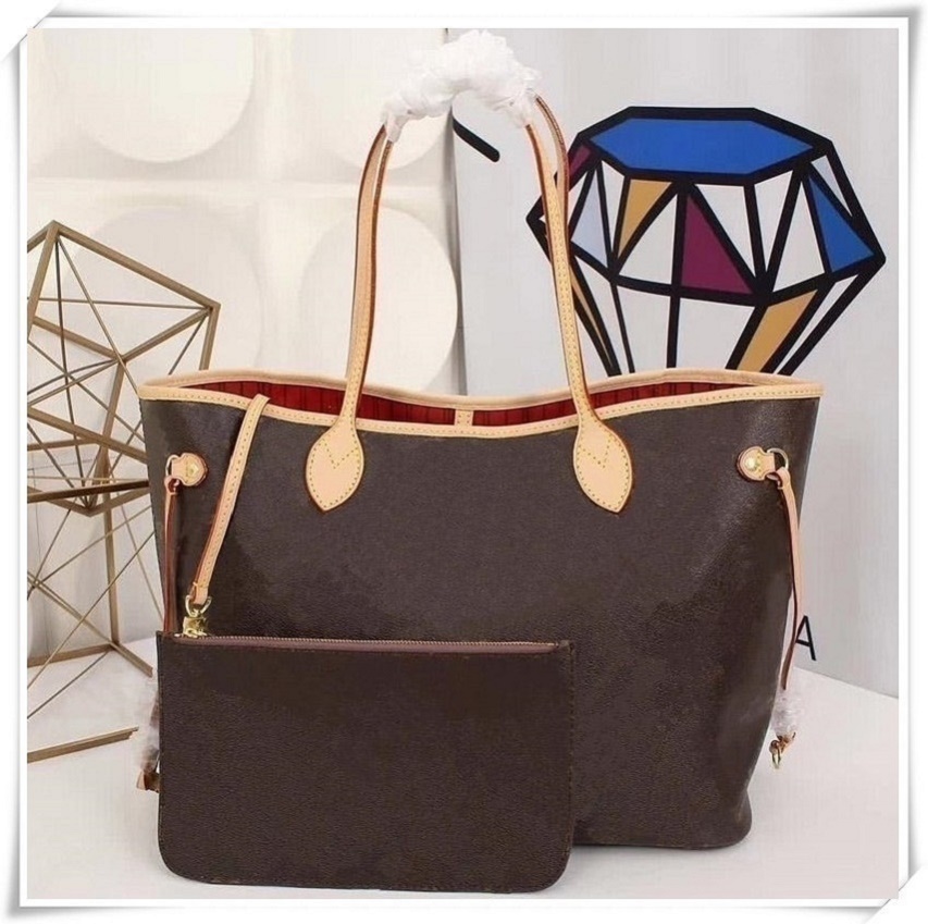 

Fashion Designer Handbags Messenger Women Tote Genuine Leather Crossbody bag with wallet+Small bag Casual Tote bag G152
