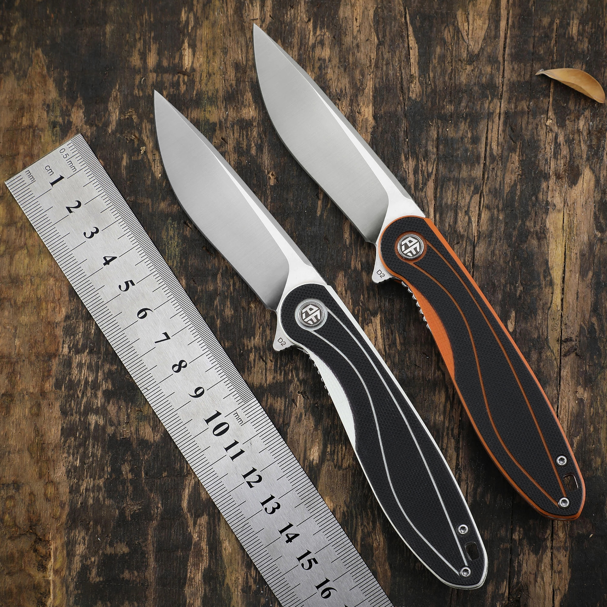 

Petrified fish PF858 D2 stee new foding knife G10 hande outdoor camping survive hunting EDC too pocket knives