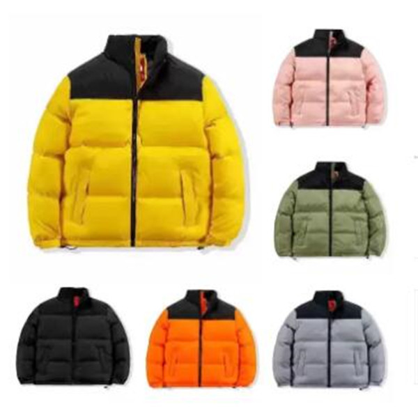 

New Mens Parkas Nuptse Jacket Winter Down Cotton Jackets Puffer Coats Stitch Embroidery Pattern Women Outerwear High Quality Plus, Customize