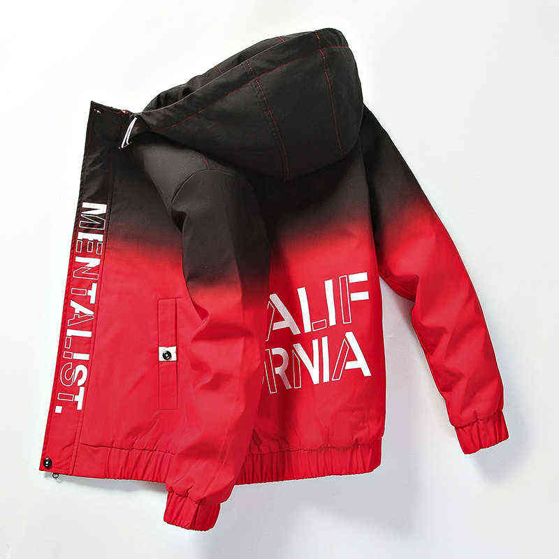 

Autumn Jacket And Coats Streetwear Youth Jacket Easy Fashion Casual Jackets Outwear Men Harajuku Windbreaker Outwear Y1106, Blue