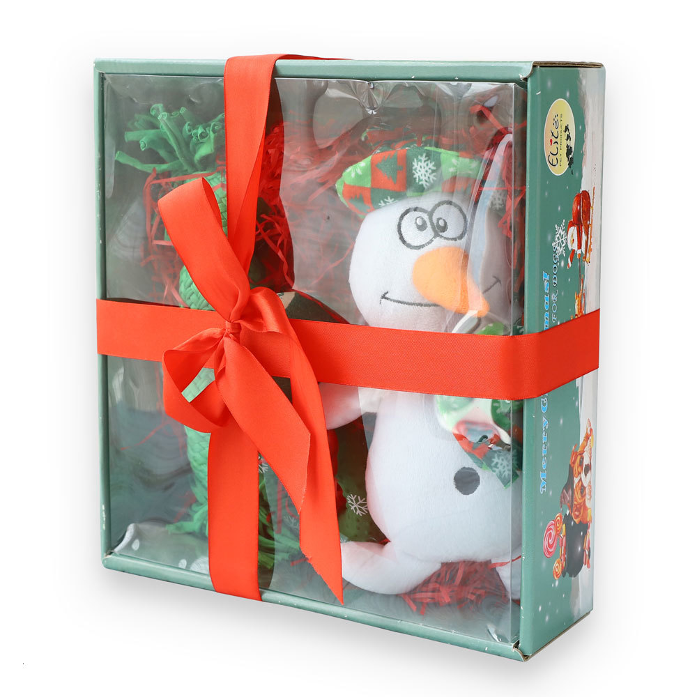 

2021 New Toy with Cat Present, Christmas Present in the Puppy Box, Big Bite, Pet Dog Supplies An2h