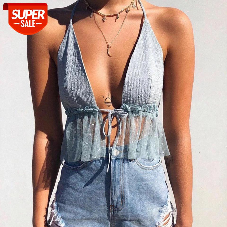

2019 Brand New Summer Ladies Women Sexy V-Neck Lace Vest Sleeveless Tank Blouse Lace Cami Crop Tops T-Shirt Party Night #907X, White