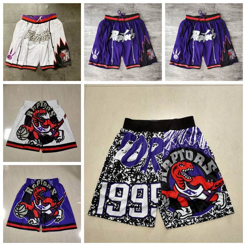 

Men Basketball Shorts Retro JUST DON Pocket short TorontoRaptorsShorts 0809, Nik logo