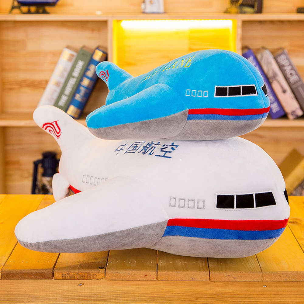 

Plush toy airplane pillow doll give children Gift Girl Doll, Blue