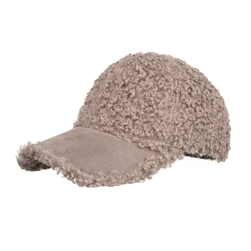 

INS Style Soft Solid Color Bundle Hair Ponytail Peaked Cap Outdoor Baseball Hat Sun Caps for Women Gift, Brown