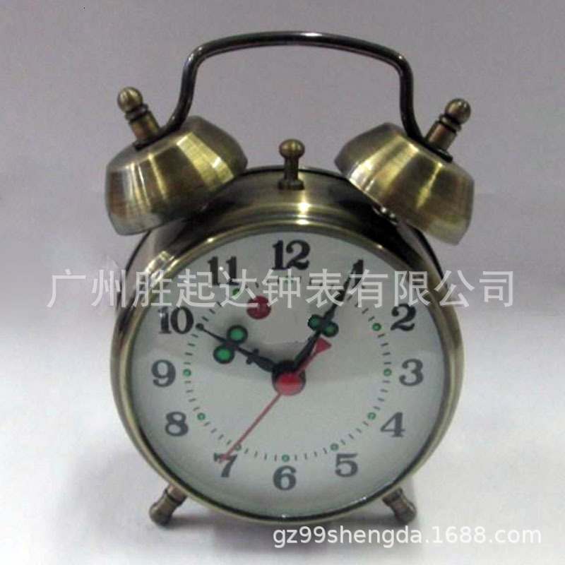 

metal mechanical alarm s work type household traditional old dk clock