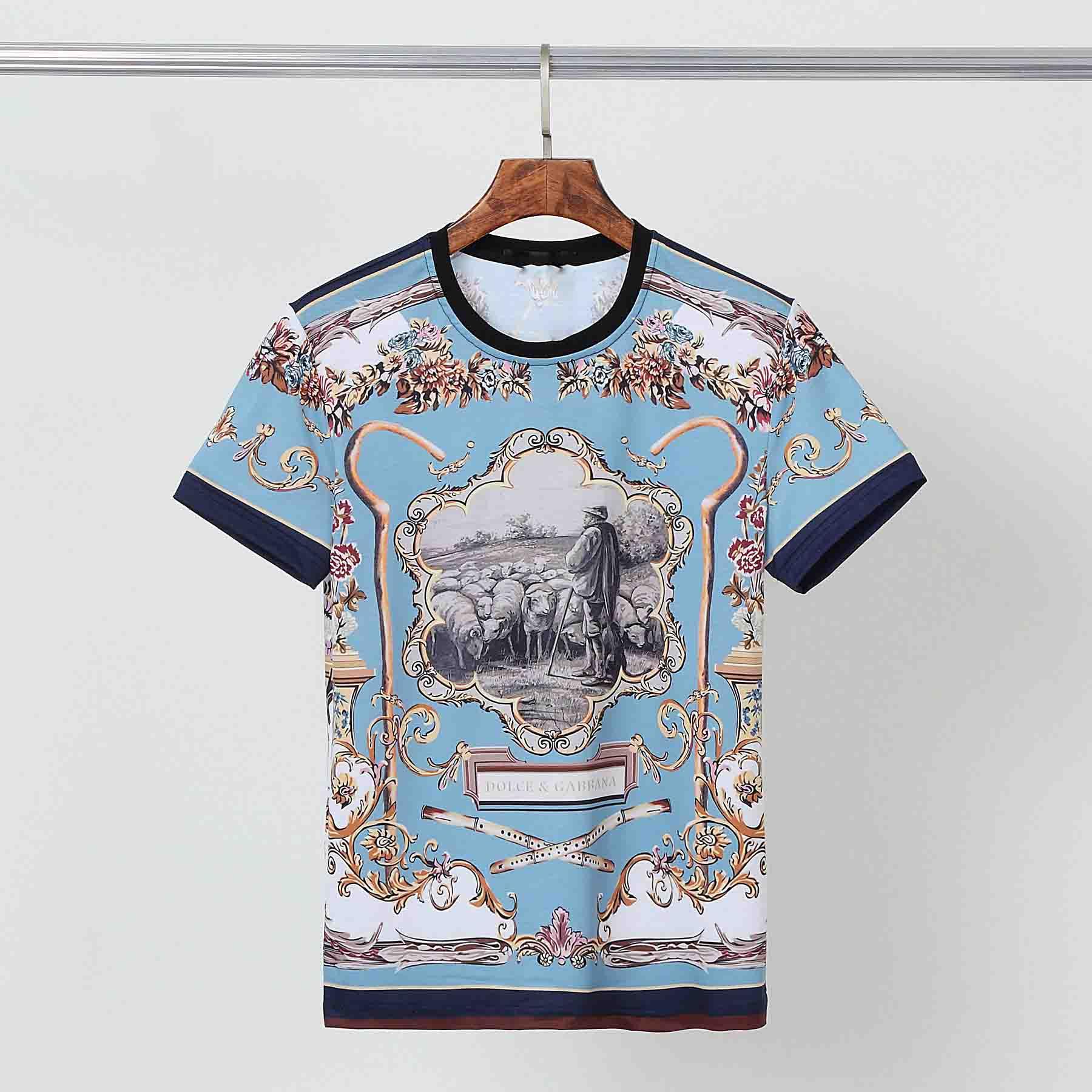 

Luxury Mens Designer T Shirt Casual Blackletter Printing Summer High Quality Mens Woman Fashion Tees 1 Styles, Multi