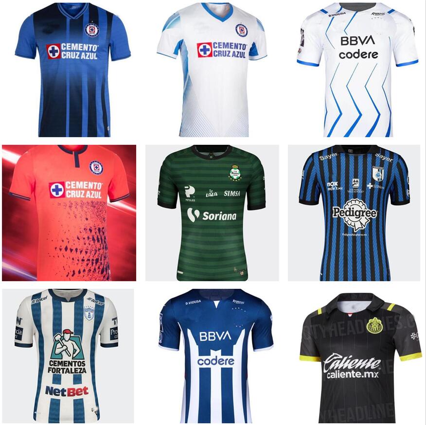 

Pachuca 21 22 Santos Laguna Chivas Soccer Jerseys Curz Azul mexico league 2021 2022 liga mx Rayados de Monterrey LEON camiseta de fútbol Queretaro football shirts, Orange