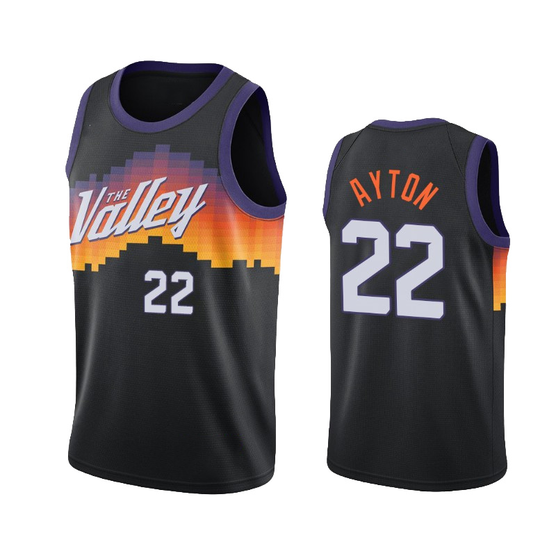 

1 Devin 3 Chris Booker Paul 22 DeAndre PhoenixSuns Basketball Jerseys Ayton 34 Charles 13 Steve 1996 1997 Barkley Nash Stitched Jersey z13, Black;red