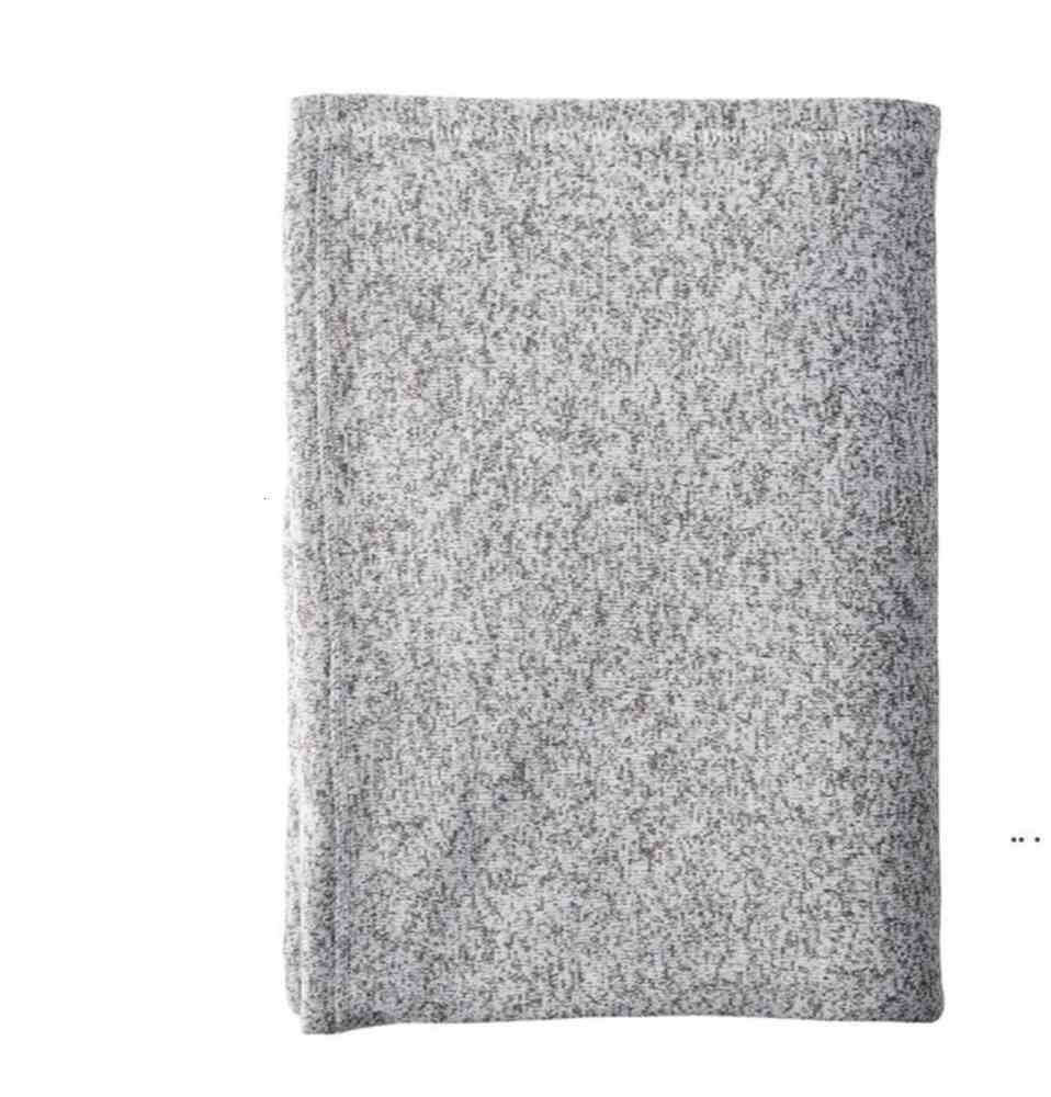 

Home Textiles Sublimation Blankets 50*60 Gray Thermal Transfer Blanket Customize Blank Rugs DIY Sofa Cover Soft Carpet