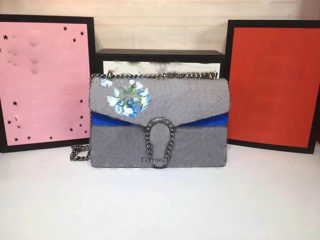 

fashion women shoulder bags leather ladies cross body handbag clutch bag puese wallet, Blue