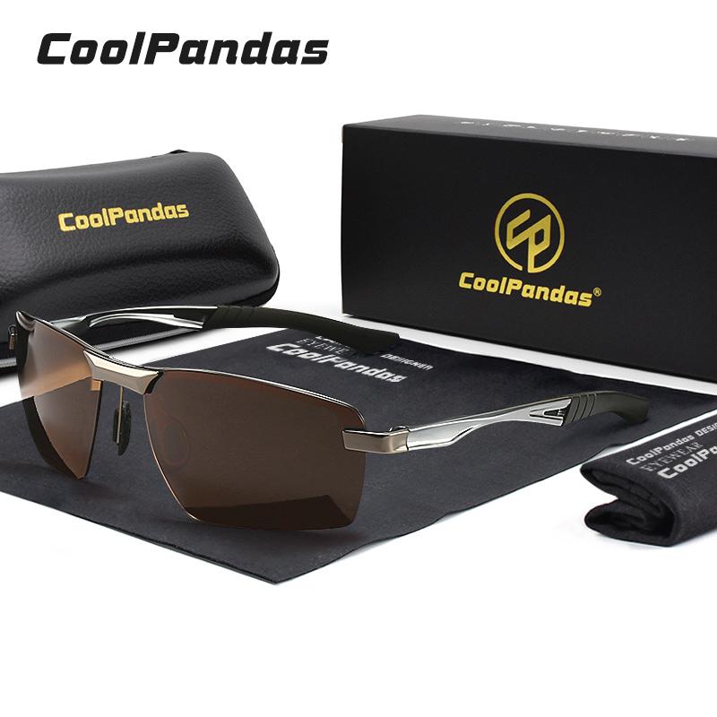 

Sunglasses CoolPandas Top Quality Square Polarized Men Driving Glasses Women Sport Eyewear UV400 Protection Zonnebril Heren
