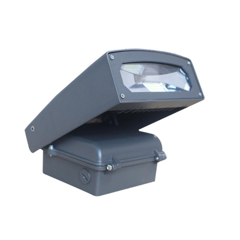 

Outdoor Wall Lamps DeFong LED Full Cut-off Pack Light Waterproof Aluminum 60W 80W DLC 120Lm/W Garden Yard Porch H/V 90 Degree Lamp