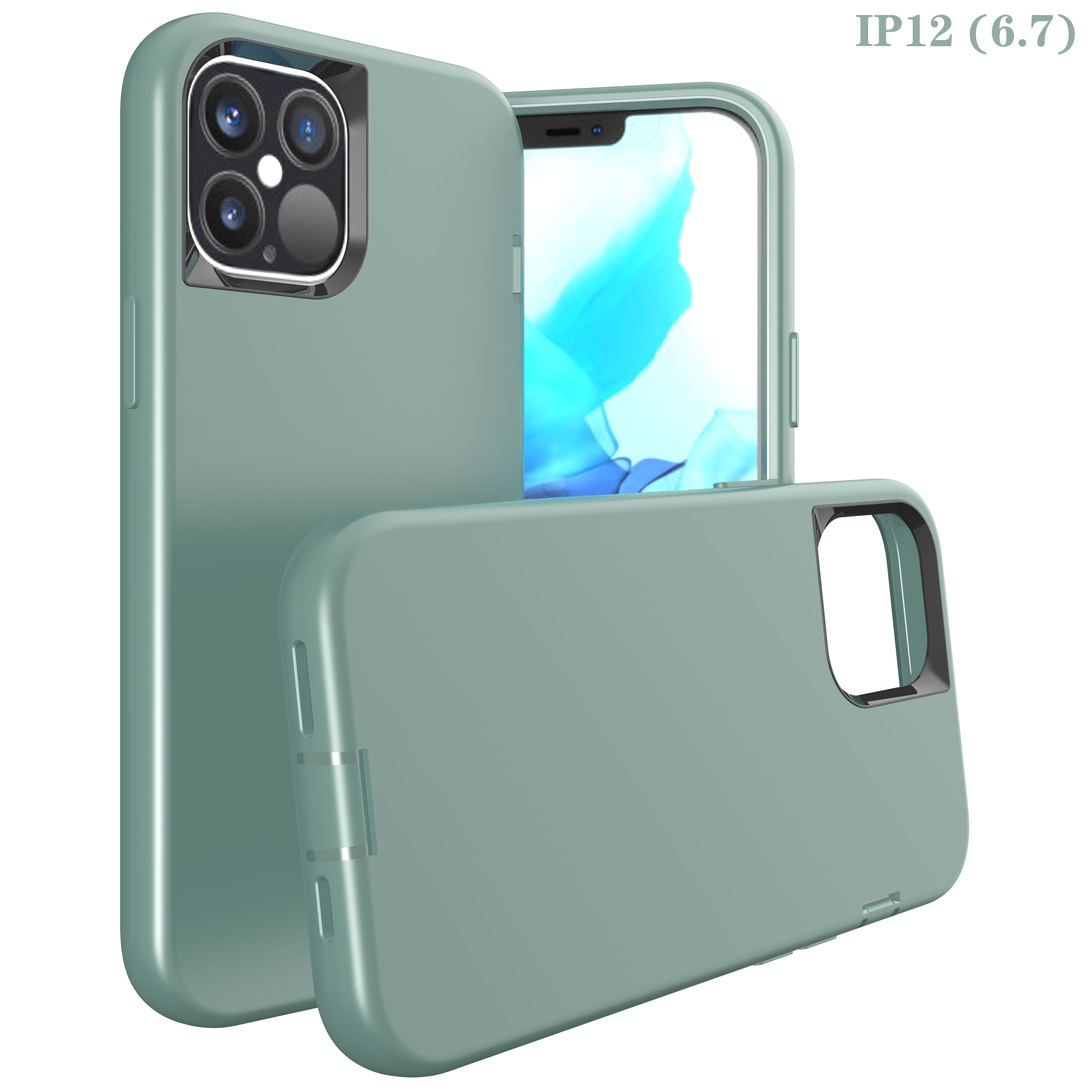 

Phone Cases For Iphone 13 Pro MAX Shock Absorption Bumper Design 360° Protection Cover, #2