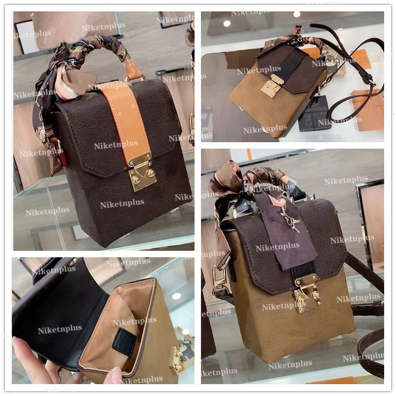 

Classic Mobile Phone Bag 2022 Shoulder Bags scarves Purse Designer Top Hardware Letters Handbag High Quality Crossbody Bags with Silk, #1