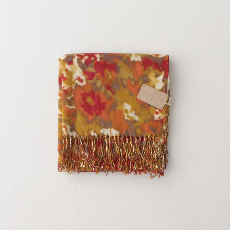 

Scarves Floral Camouflage Imitated Cashmere With Tassel Women Winter Thick Warm Acrylic Scarf Brand Shawl Wraps Neckerchief