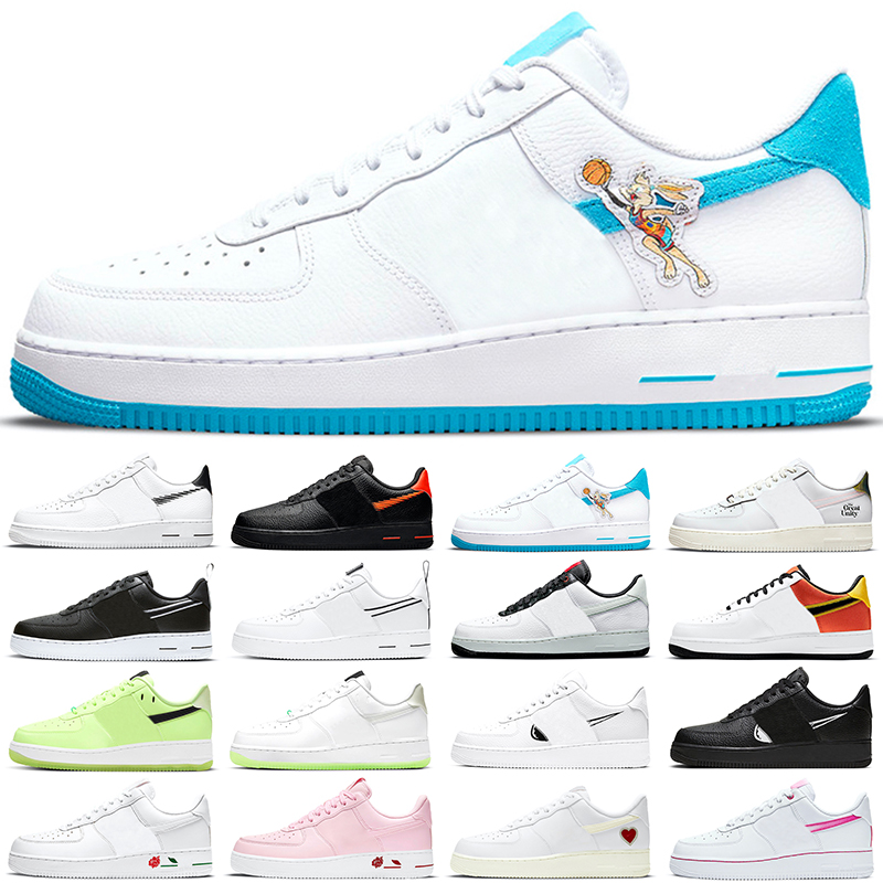 

One Men Women Running Shoes Mens Womens Zig Zag White Black Toon Squad The Great Unity Milky Stork Rayguns Pink Rose Trainers Sports Sneakers Size 36-45, #1 zig zag white 36-45