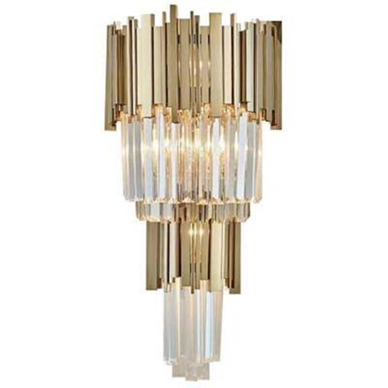 

Wall Lamps Modern Lustre Crystal Led Lamp Gold Metal Bedroom Lights Fixtures Dining Room Light Living Sconce