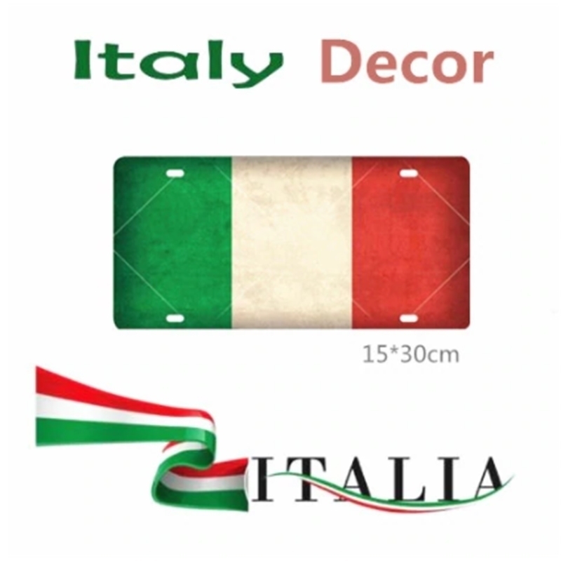 

smart life home decor m3u Italy tin sign free shipping 24 hours 210310