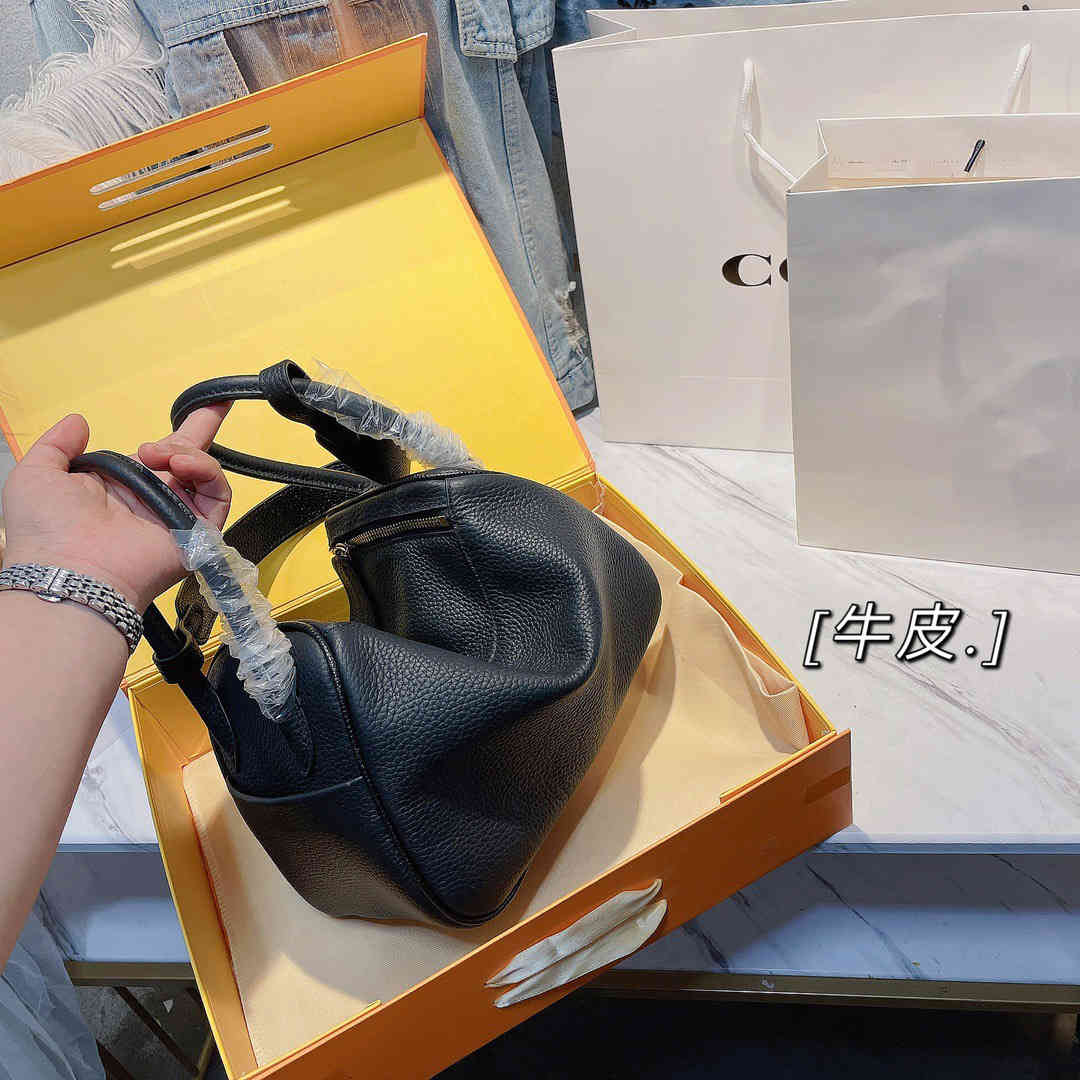 

Purse Black Friday new women's cowhide litchi pattern one shoulder handbag doctor's medicine diagonal bags