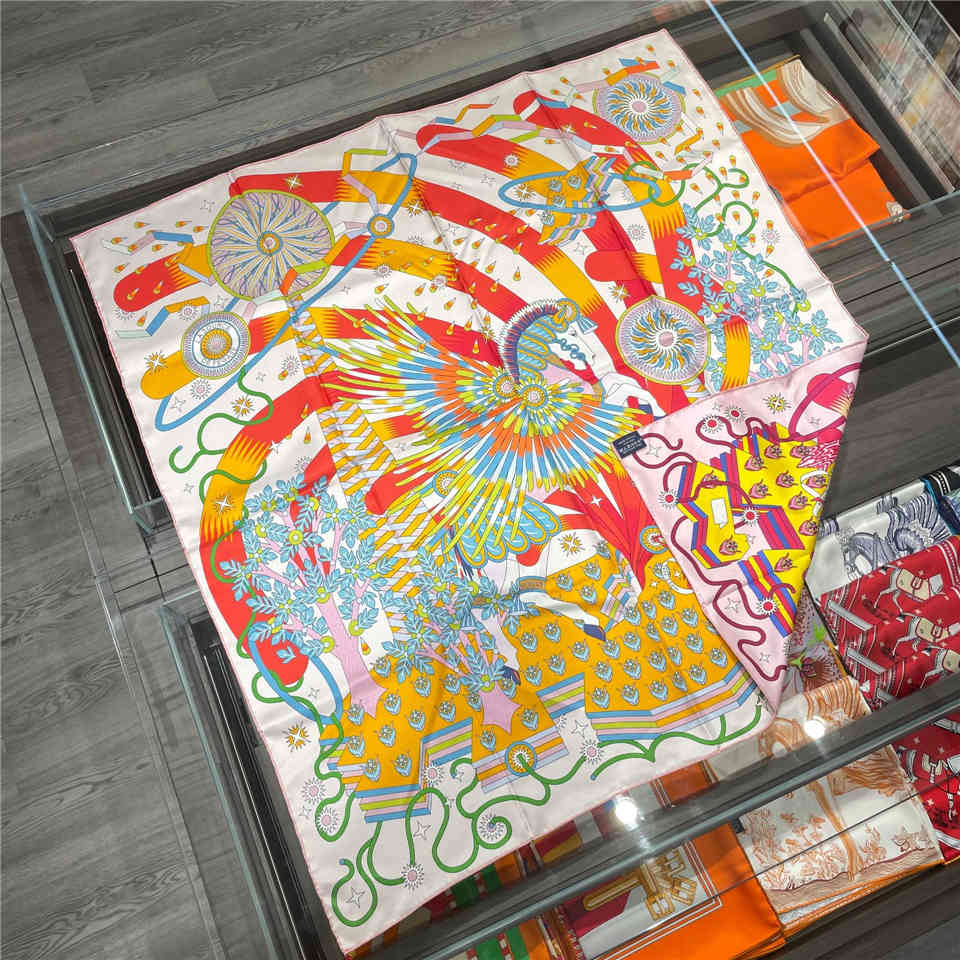 

Double Sided 100% Real Hand Rolled Edges Source of Pegasus Brand Natural Silk Square Scarf Shawl Women Hijab Bandana