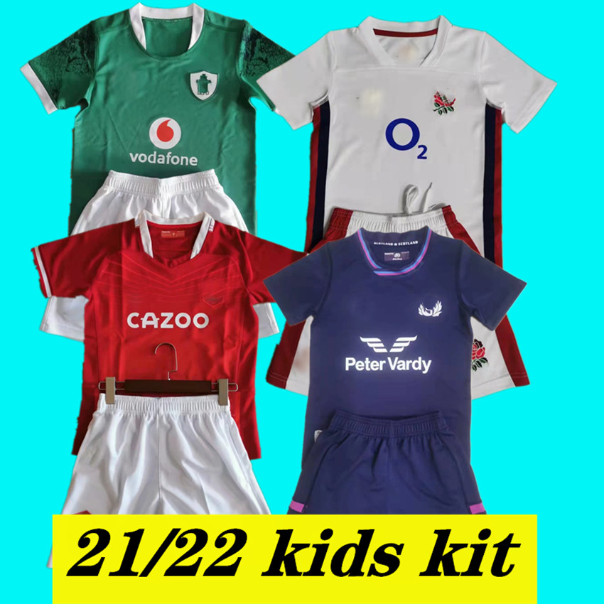 

2021 2022 Scotland Ireland wales kids rugby sets 21 22 Scotland england youth children boys home alternative away training match kit size -26 Minikit