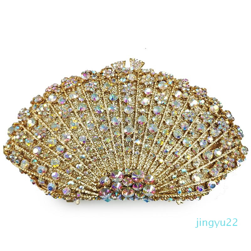 

Designer-Evening Bags Arrival Rose Red Rhinestone Purse Women Party Luxury XIYUAN Designer Crystal Diamond Mini Clutch Purse