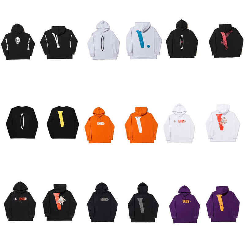 

with V logo Mens big v Hip Hop Stylist Hoodies High Quality Long Sleeve vlones Hoodie Men Women Sweatshirts ow of pa white hoodies tshirts shoes bags