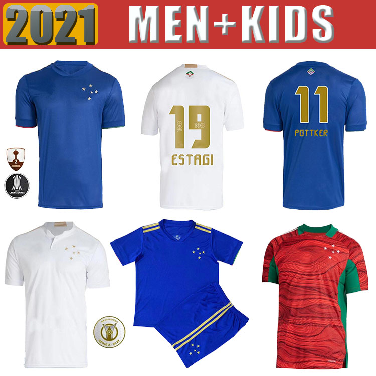 

21 22 Cruzeiro Esporte Clube soccer jerseys 30 ANOS women 100th anniversary men kids 2021 2022 W.Pottker HENRIQUE DEDE M.MORENO football jersey camisa de Raposas, 818