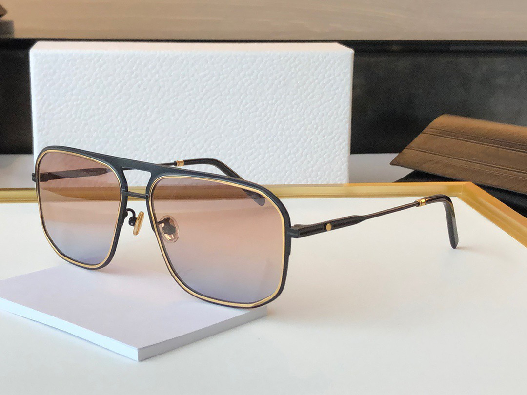 

Summer Sunglasses For Men Women A3U Style Anti-Ultraviolet Retro Plate Rectangle Full Frame fashion Eyeglasses Random Box