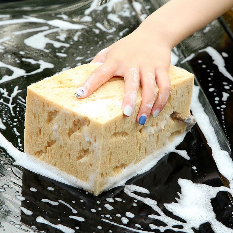 

Car Sponge Wash Coral Honeycomb Waxing Super Absorbent Supplies Auto Tools