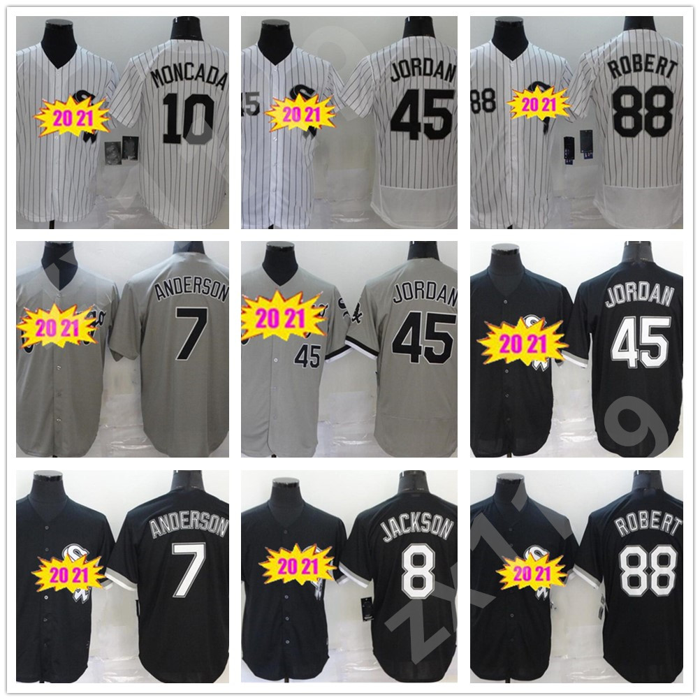 

2020 21 Chicago Mens Women kids Tim Anderson Yoan Moncada Yasmani Grandal Michael JD Eloy Jimenez All Stitched White Sox Baseball Jerseys, Blue;black