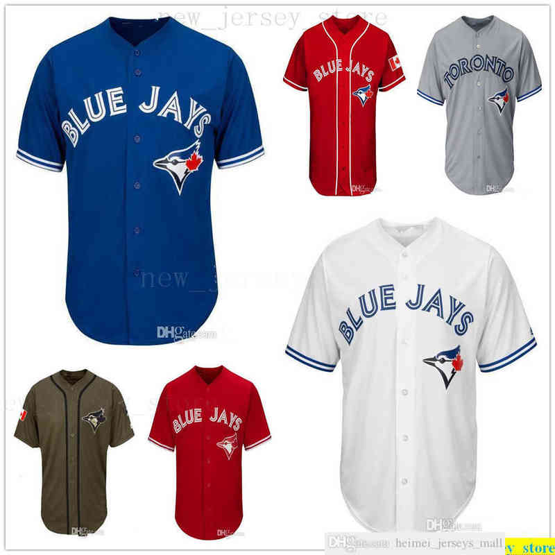 

Custom 2022th Men Women Youth Baseball Jerseys Kids White Gray Grey Blue Red Canada Day Green Salute to Service Stitched Jersey, Message number and name