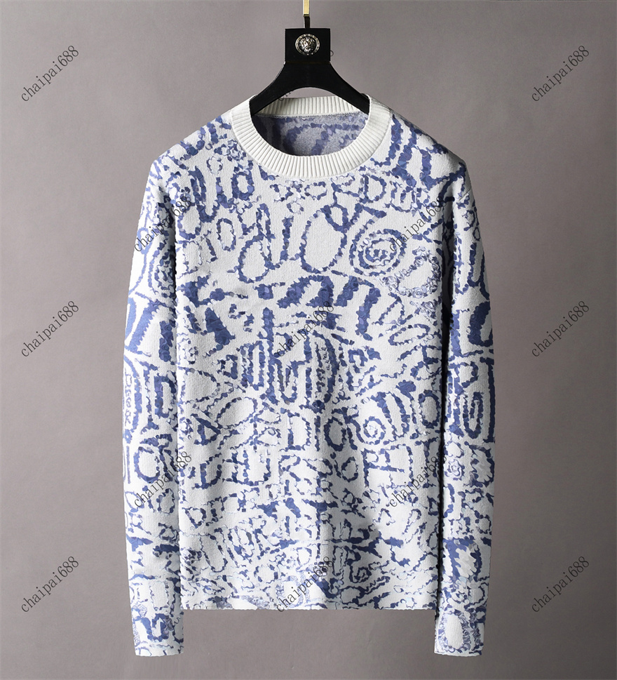 

2021 new hot-selling high-quality tide brand round neck sweater Men's youth hip-hop sports Japanese national lazy wind sweater loose creative geometric pattern M-3XL, 10
