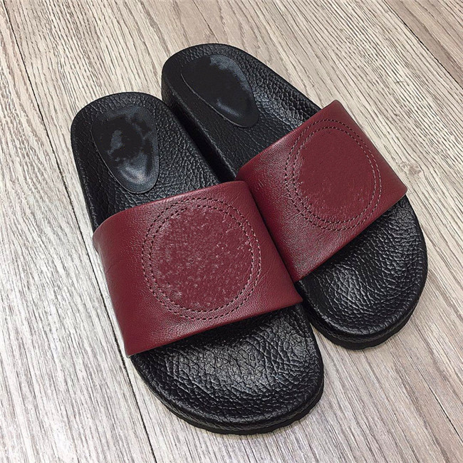 

Mens Womens Slides Summer Sandals Pantoufles Beach Slide Fashion Scuffs Slippers Ladies Flats Shoes Tiger Flowers Bee With Box, Black