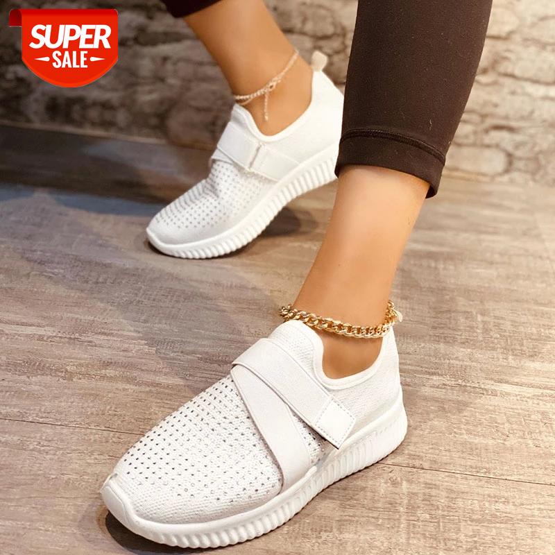 

Women'S Shoes 2021 Fashion Rinestone Women Flats Shoes For Women Sneakers Conforty Mesh Ladies Sneakers Female Plus Size #8g5v