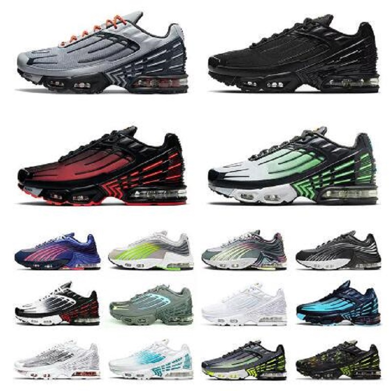 

2022 TN 3 Tuned III Plus 2 Men Women Running Shoes Purple Green Radiant Red Triple Black All White Mens Womens Trainers Sports Sneakers Outdoor Jogging Walking Shoe, # 34